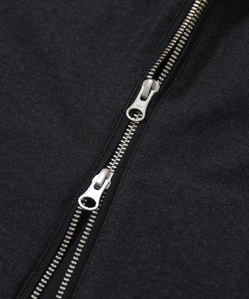 MEN'S BIGI(メンズビギ)の「デニムライクストレッチ 2WAYブルゾン(ブルゾン・メンズ・ネイビー/ブルー・02/03)」の17枚目の写真