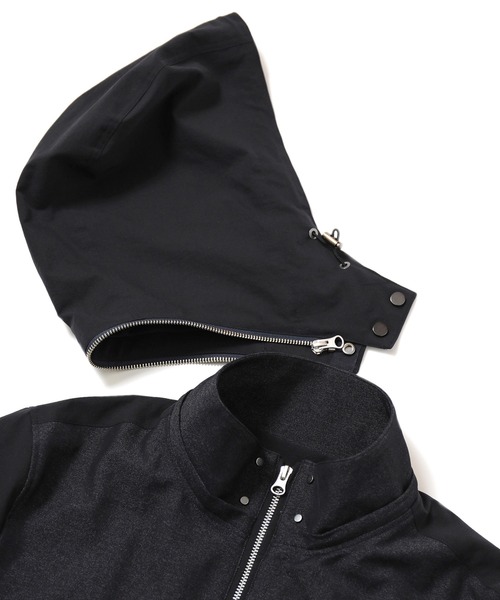 MEN'S BIGI(メンズビギ)の「デニムライクストレッチ 2WAYブルゾン(ブルゾン・メンズ・ネイビー/ブルー・02/03)」の14枚目の写真