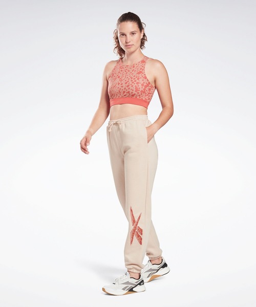 Reebok(リーボック)の「モダン サファリ ジョガー / Modern Safari Joggers(スウェットパンツ・レディース・ベージュ/ブラック・SMALL/MEDIUM/LARGE/X-LARGE/X-SMALL)」の8枚目の写真