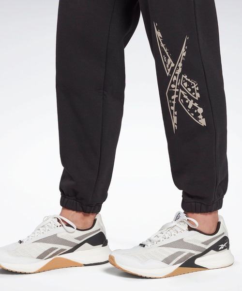 Reebok(リーボック)の「モダン サファリ ジョガー / Modern Safari Joggers(スウェットパンツ・レディース・ベージュ/ブラック・SMALL/MEDIUM/LARGE/X-LARGE/X-SMALL)」の11枚目の写真