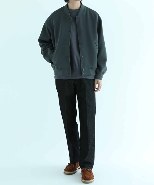 ADAM ET ROPE'(アダムエロペ)の「【コットンUSA】ドライタッチ デニムスラックス/サステナブル(スラックス・メンズ・ネイビー/ブラック系その他/ブルー系その他3・S/M/L/XL)」の6枚目の写真