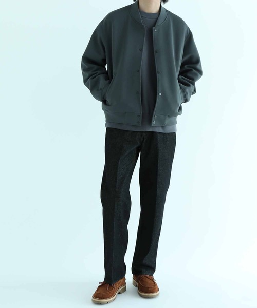 ADAM ET ROPE'(アダムエロペ)の「【コットンUSA】ドライタッチ デニムスラックス/サステナブル(スラックス・メンズ・ネイビー/ブラック系その他/ブルー系その他3・S/M/L/XL)」の7枚目の写真