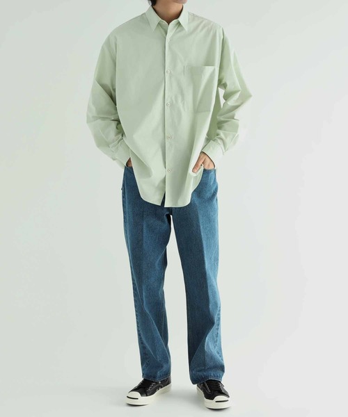 ADAM ET ROPE'(アダムエロペ)の「【コットンUSA】ドライタッチ デニムスラックス/サステナブル(スラックス・メンズ・ネイビー/ブラック系その他/ブルー系その他3・S/M/L/XL)」の13枚目の写真