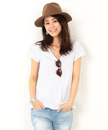 Ray BEAMS | Ray BEAMS LOS ANGELES / ショートスリーブ VネックT(Tシャツ/カットソー)