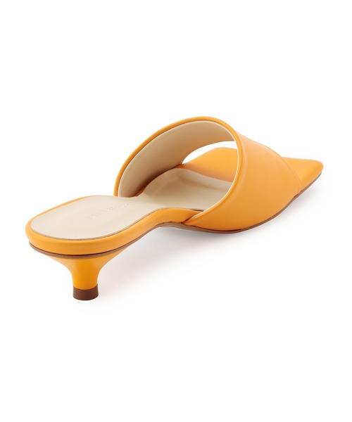 ADAM ET ROPE'（アダムエロペ）の「【サステナブル】ワイドスクエアミュール（パンプス・レディース・ブラック/サックスブルー/オレンジ/キナリ・23.5cm/24.5cm/23.0cm/24.0cm）」の13枚目の写真