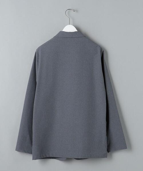 WORK TRIP OUTFITS GREEN LABEL RELAXING(ワークトリップアウトフィッツグリーンレーベル リラクシング)の「WTO キマワシ ノッチド 2PP- ジャケット -ウォッシャブル・防シワ・ストレッチ- **(テーラードジャケット・メンズ・ネイビー/グレー・S/44/M/46/L/48/XL/50)」の10枚目の写真