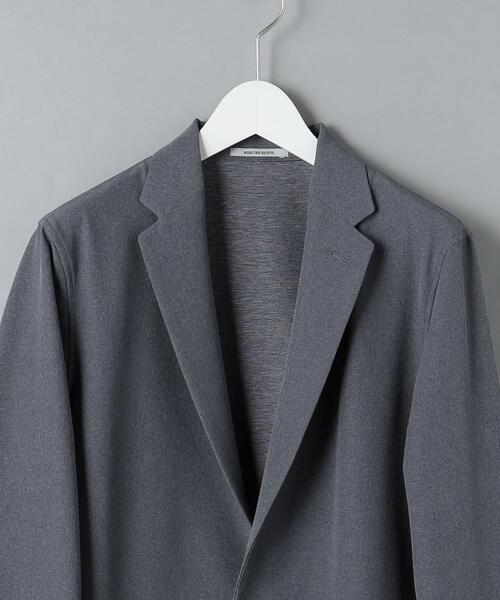 WORK TRIP OUTFITS GREEN LABEL RELAXING(ワークトリップアウトフィッツグリーンレーベル リラクシング)の「WTO キマワシ ノッチド 2PP- ジャケット -ウォッシャブル・防シワ・ストレッチ- **(テーラードジャケット・メンズ・ネイビー/グレー・S/44/M/46/L/48/XL/50)」の11枚目の写真