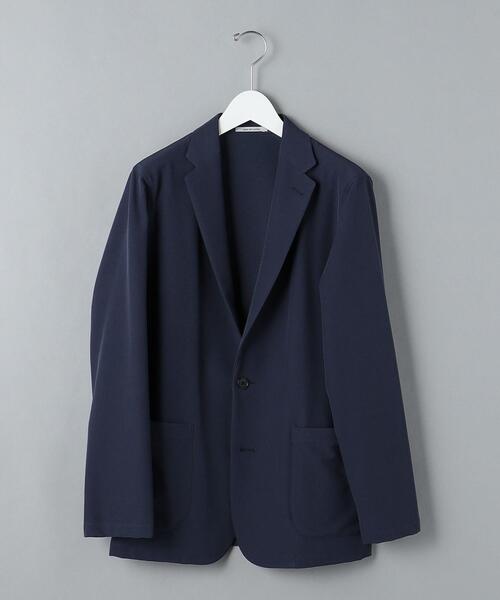 WORK TRIP OUTFITS GREEN LABEL RELAXING(ワークトリップアウトフィッツグリーンレーベル リラクシング)の「WTO キマワシ ノッチド 2PP- ジャケット -ウォッシャブル・防シワ・ストレッチ- **(テーラードジャケット・メンズ・ネイビー/グレー・S/44/M/46/L/48/XL/50)」の20枚目の写真