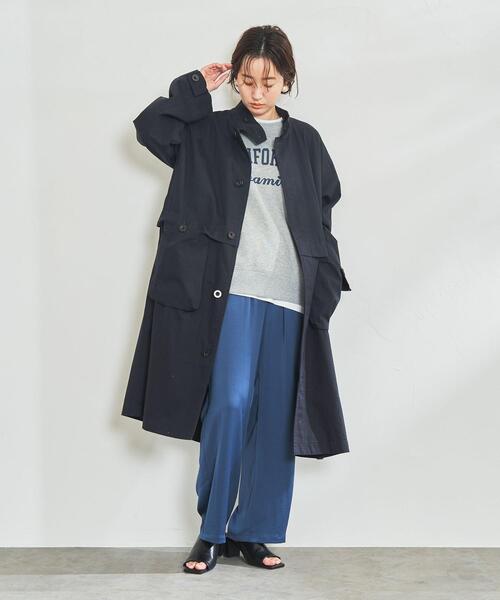 coen（コーエン）の「カレッジロゴスウェット裏毛ベスト（ベスト・レディース・グレー/ブラック・LARGE/MEDIUM）」の14枚目の写真