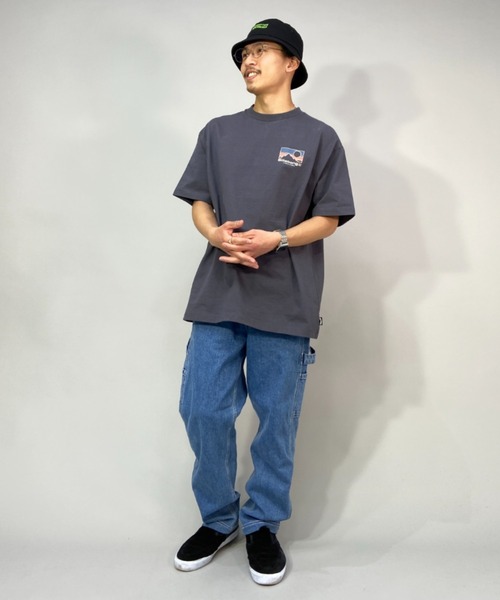 ムラサキスポーツ(ムラサキスポーツ)の「【ムラサキスポーツ限定】DEAR LAUREL/ディアローレル デニム ペインターパンツ D21F3101(デニムパンツ・メンズ・ブルー/ホワイト・L/M)」の13枚目の写真
