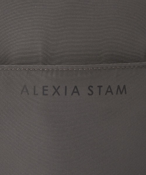 ALEXIA STAM（アリシアスタン）の「Logo Diaper Pouch Charcoal/おむつポーチ（おむつ用品/おむつポーチ・レディース・チャコールグレー・FREE）」の9枚目の写真