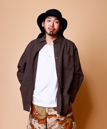 L/S B.B. SHIRT LINEN/ ロングスリーブ B.B. シャツ リネン