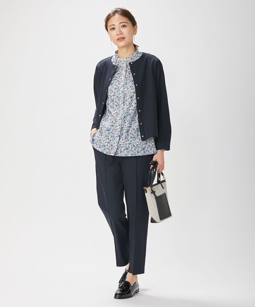 J.PRESS Ladies(J.プレス レディス)の「【洗える】Tricot パンツ(その他パンツ・レディース・グレー系/ネイビー系・XS)」の11枚目の写真