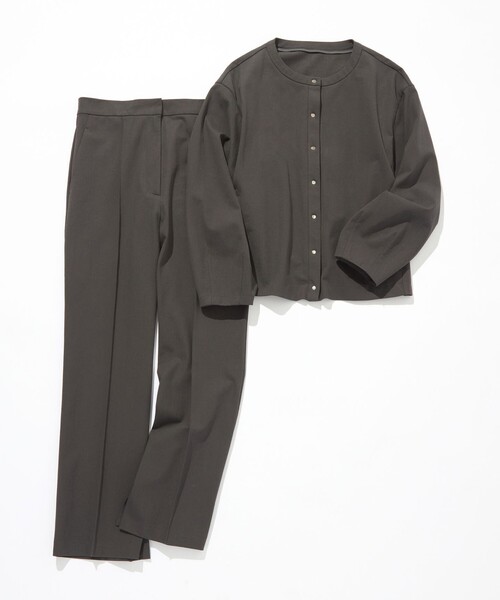 J.PRESS Ladies(J.プレス レディス)の「【洗える】Tricot パンツ(その他パンツ・レディース・グレー系/ネイビー系・XS)」の13枚目の写真