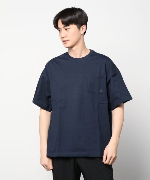 adidas（アディダス）の「【別注】アディダス adidas ID2.0 半袖Tシャツ 限定コラボ（Tシャツ/カットソー・メンズ・ブラック/ホワイト/ネイビー・3L/S/L/LL/M）」の3枚目の写真