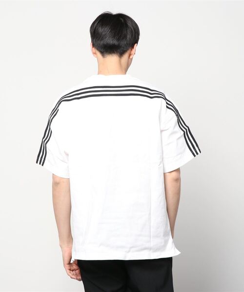 adidas（アディダス）の「【別注】アディダス adidas ID2.0 半袖Tシャツ 限定コラボ（Tシャツ/カットソー・メンズ・ブラック/ホワイト/ネイビー・3L/S/L/LL/M）」の6枚目の写真