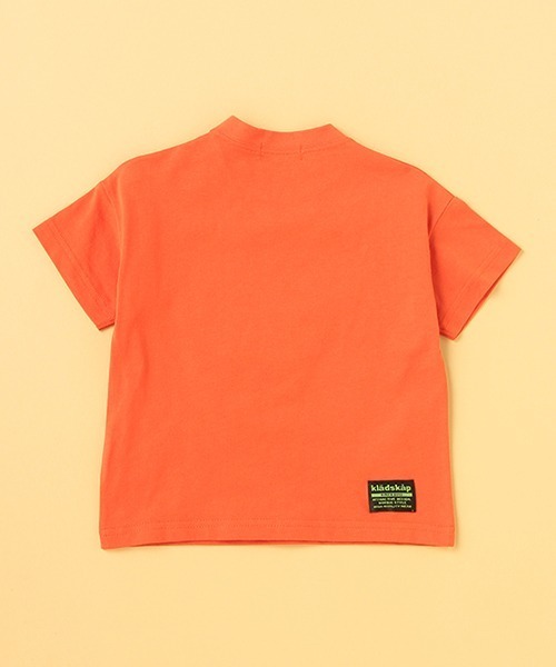 kladskap(クレードスコープ)の「ロゴ×恐竜5分袖Tシャツ(Tシャツ/カットソー・キッズ・アイボリー/レッド・130cm/120cm/100cm/90cm/110cm)」の4枚目の写真
