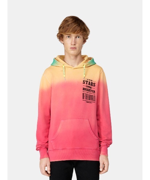 GOLDEN GOOSE（ゴールデングース）の「GOLDEN GOOSE Hoodie with rainbow color（パーカー・メンズ・マルチ・SMALL/MEDIUM/LARGE）」の5枚目の写真