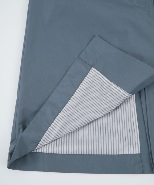 UR'S（ユアーズ）の「ｼｬﾝﾌﾞﾚｰｽﾃﾝｶﾗｰｺｰﾄ（ステンカラーコート・レディース・ベージュ/ミント/ブルーグレー・M）」の18枚目の写真