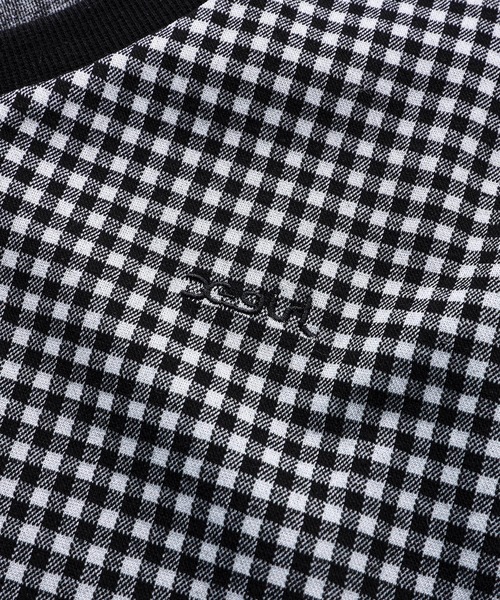 X-girl（エックスガール）の「GINGHAM EASY DRESS（ワンピース・レディース・ブラック/ベージュ/ライトブルー・M/S）」の13枚目の写真