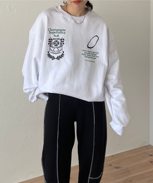 セール】over size winner sweat / オーバーサイズウィナー