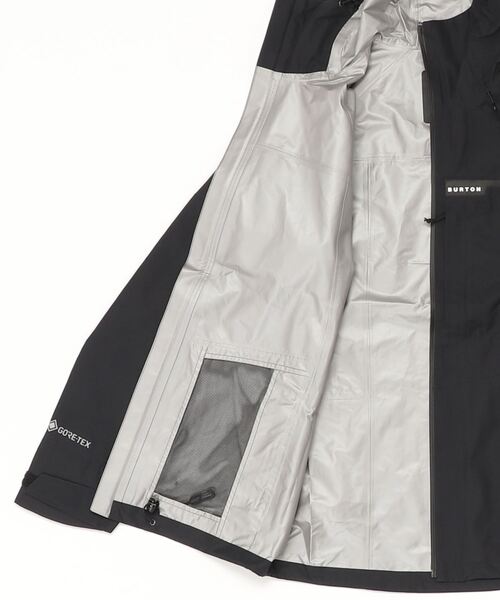 BURTON（バートン）の「GORE-TEX ゴアテックス 防水 マウンテンパーカー（マウンテンパーカー・メンズ・ブラック・S/M/L/XS）」の10枚目の写真