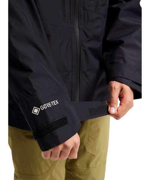 BURTON（バートン）の「GORE-TEX ゴアテックス 防水 マウンテンパーカー（マウンテンパーカー・メンズ・ブラック・S/M/L/XS）」の8枚目の写真