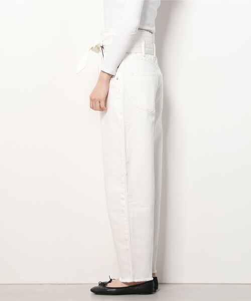 ALLSAINTS（オールセインツ）の「SAMMY HIGH-RISE PAPERBAG JEANS | SAMMY ハイライズ ペーパーバッグ ジーンズ（デニムパンツ・レディース・ホワイト・8/4/6/2）」の2枚目の写真