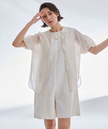 Diagram | パフスリーブスタンドブラウス(シャツ/ブラウス)