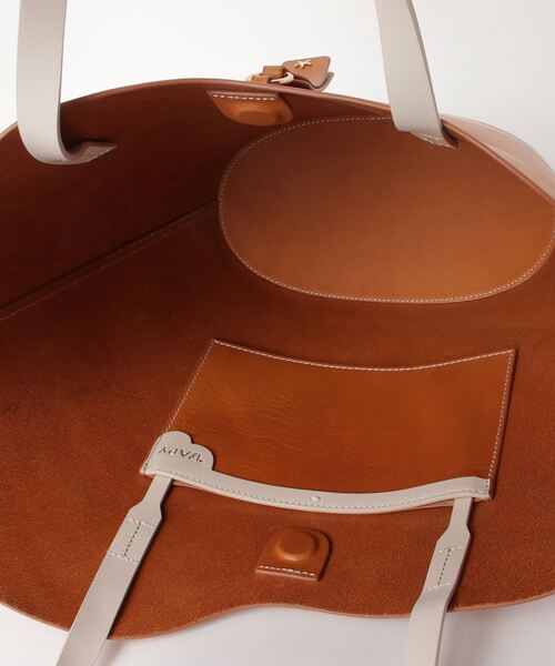 A BATHING APE（アベイシングエイプ）の「BPY WAVE TOTE BAG（ショルダーバッグ・レディース・ブラウン系その他4・FREE）」の4枚目の写真