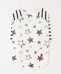 JEKYLL EGG（ジキルエッグ）の「JekyllEgg/ジキルエッグ/【くつろ着】JE244 星柄ロング袖XXL,DS,DM/犬服（ドッグウェア）（ペットウェア）」