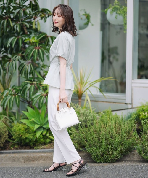 Lily Jo様用 Andemiu（アンデミュウ）の「ハイライズテーパードパンツ275797