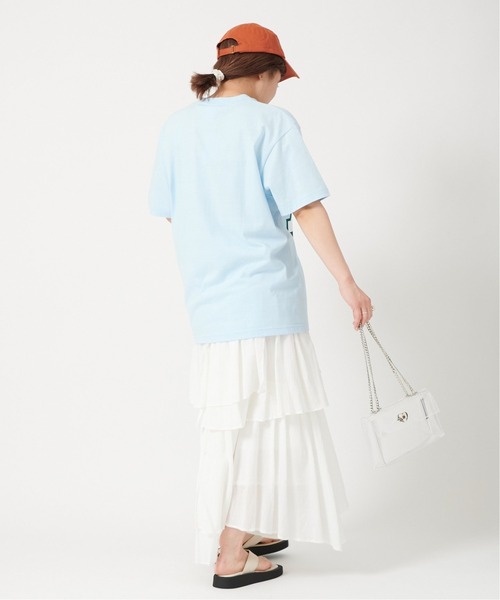 U by SPICK&SPAN(ユーバイスピックアンドスパン)の「ランダムティアードスカート◆(スカート・レディース・ブラック/ホワイト・36/38)」の19枚目の写真