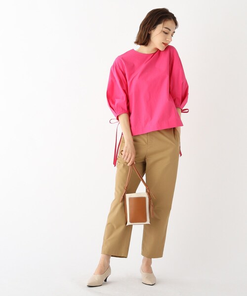 OPAQUE.CLIP（オペークドットクリップ）の「◆【大草直子さんコラボ】ミニショルダーバッグ（ショルダーバッグ・レディース・ブラック/ブラウン系その他・00）」の9枚目の写真