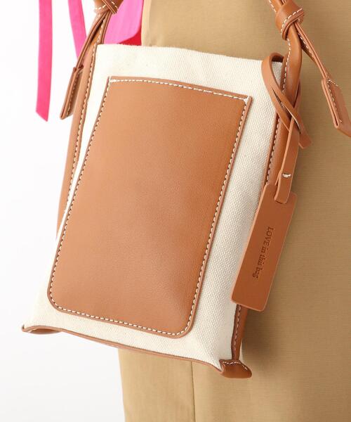 OPAQUE.CLIP（オペークドットクリップ）の「◆【大草直子さんコラボ】ミニショルダーバッグ（ショルダーバッグ・レディース・ブラック/ブラウン系その他・00）」の12枚目の写真