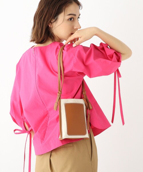 OPAQUE.CLIP（オペークドットクリップ）の「◆【大草直子さんコラボ】ミニショルダーバッグ（ショルダーバッグ・レディース・ブラック/ブラウン系その他・00）」の13枚目の写真