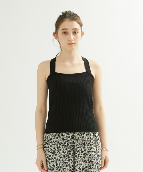 Rouge vif Anna（ルージュヴィフアンナ）の「アンサンブルニット（カーディガン/ボレロ・レディース・ベージュ/レッド/ブラック・フリー）」の9枚目の写真