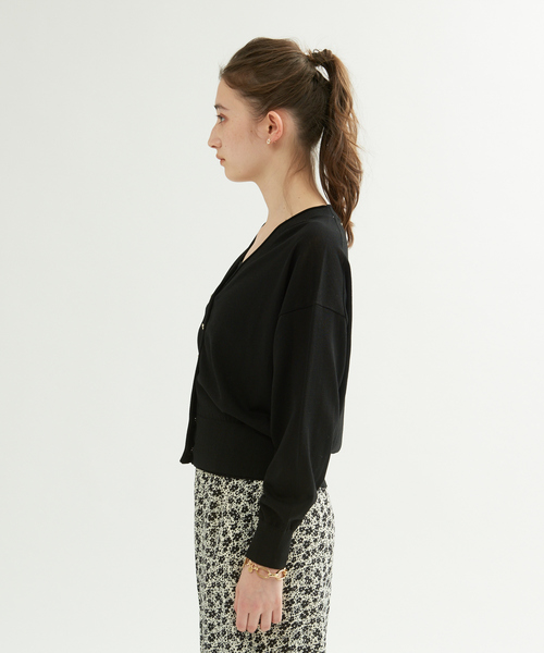 Rouge vif Anna（ルージュヴィフアンナ）の「アンサンブルニット（カーディガン/ボレロ・レディース・ベージュ/レッド/ブラック・フリー）」の17枚目の写真