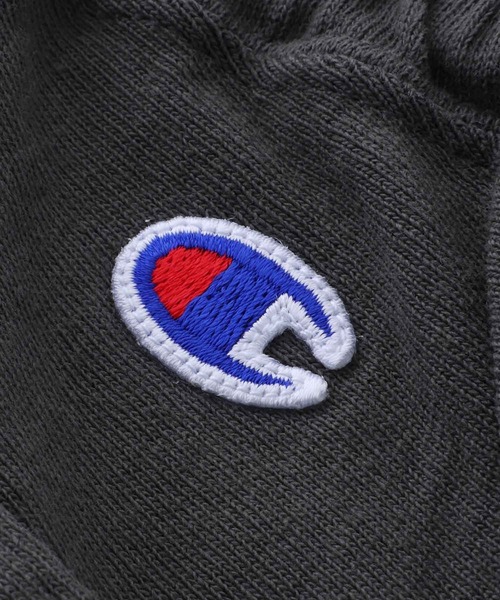 X-girl（エックスガール）の「Champion REVERSE WEAVE SHORT PANTS/チャンピオン　リバースウィーブ　ショートパンツ/スウェットパンツ（その他パンツ・レディース・ブラック/ライトグリーン・S/M/XS）」の14枚目の写真