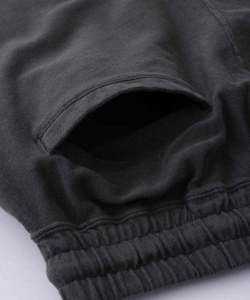 X-girl（エックスガール）の「Champion REVERSE WEAVE SHORT PANTS/チャンピオン　リバースウィーブ　ショートパンツ/スウェットパンツ（その他パンツ・レディース・ブラック/ライトグリーン・S/M/XS）」の19枚目の写真