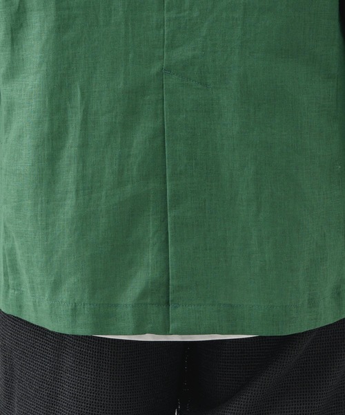 Paradise Picnic（パラダイスピクニック）の「コーティングウォッシュジャケット（テーラードジャケット・レディース・ベージュ/グリーン・FREE）」の9枚目の写真