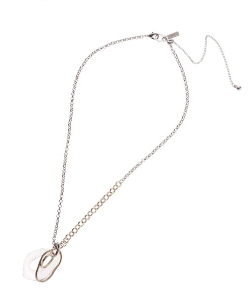 INDIVI（インディヴィ）の「◆クリアトップネックレス（ネックレス・レディース・シルバー系4・00）」の3枚目の写真