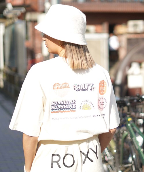 ROXY(ロキシー)の「【ZOZO限定アイテム】LIFE IS BETTER TEE/ロキシー半袖バックプリントTシャツ(Tシャツ/カットソー・レディース・ブラック/グリーン/ナチュラル・FREE)」の17枚目の写真