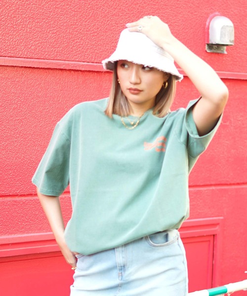 ROXY(ロキシー)の「【ZOZO限定アイテム】LIFE IS BETTER TEE/ロキシー半袖バックプリントTシャツ(Tシャツ/カットソー・レディース・ブラック/グリーン/ナチュラル・FREE)」の20枚目の写真