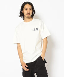 AVIREX | ステンシル カレッジ  半袖 Tシャツ / STENCIL COLLAGE S/S T-SHIRT / アヴィレックス / AVIREX(Tシャツ/カットソー)