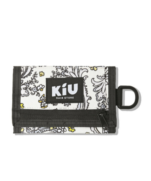 KiU(キウ)の「KiU/キウ ウォーターリペレント ウォレット TYPE-A K278(財布・レディース・ホワイト×ブラック/ブラック/ブラック×ブラック/ブラック系その他・FREE)」の2枚目の写真