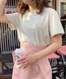 one after another NICE CLAUP | ロゴ刺しゅうTee(Tシャツ/カットソー)