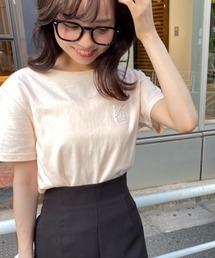 one after another NICE CLAUP | ロゴ刺しゅうTee(Tシャツ/カットソー)