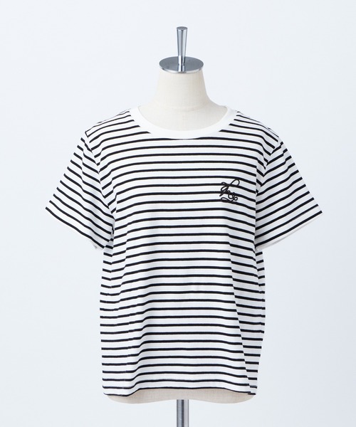 ロゴ刺しゅうTee（Tシャツ/カットソー）｜one after another NICE