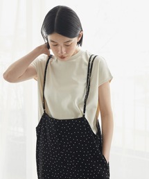 AMERICAN HOLIC | クルーネックフレンチスリーブTEE(Tシャツ/カットソー)